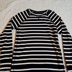 Eddie Bauer Striped crew Neck Sweater